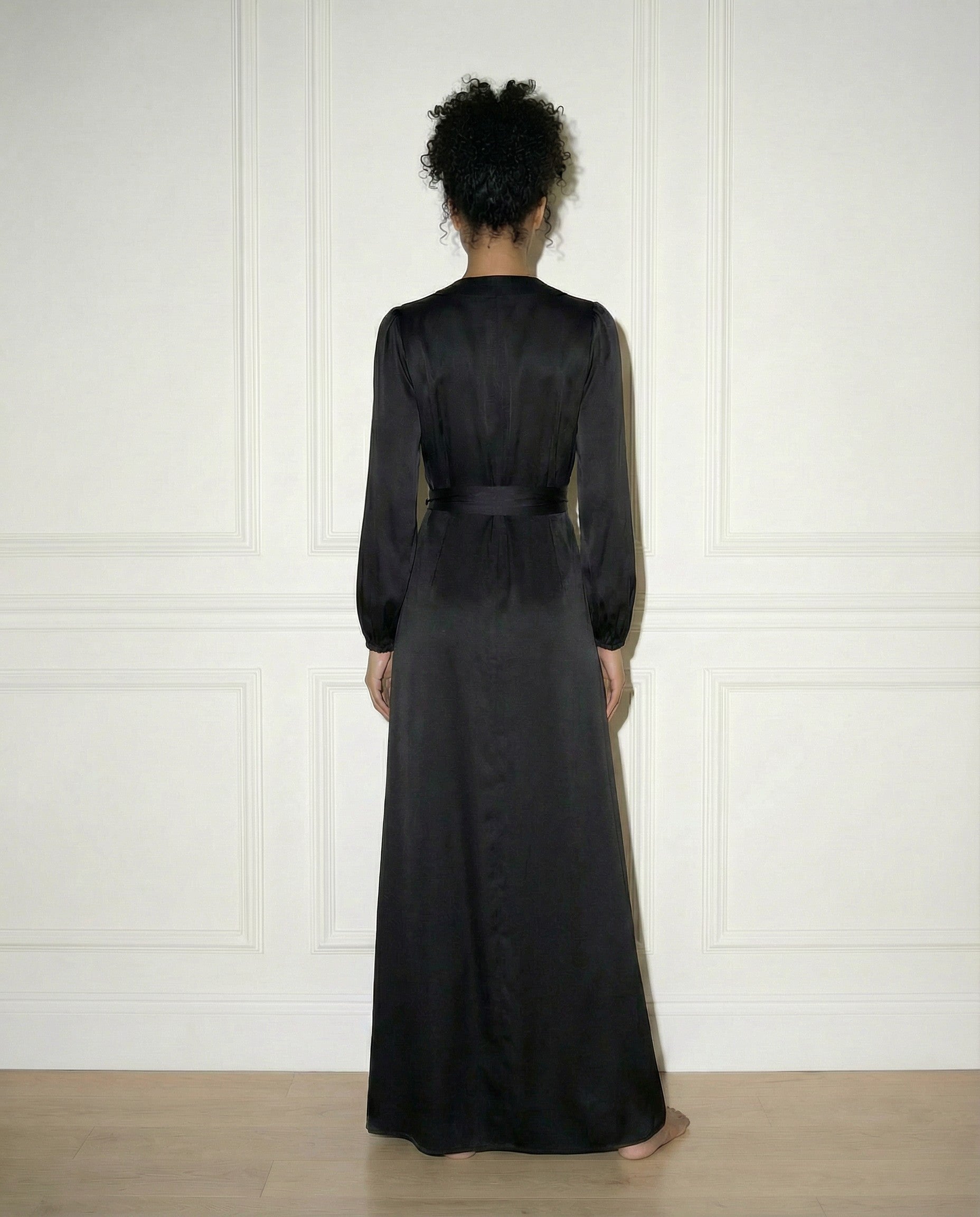 Puff Sleeve Robe: The Reveler